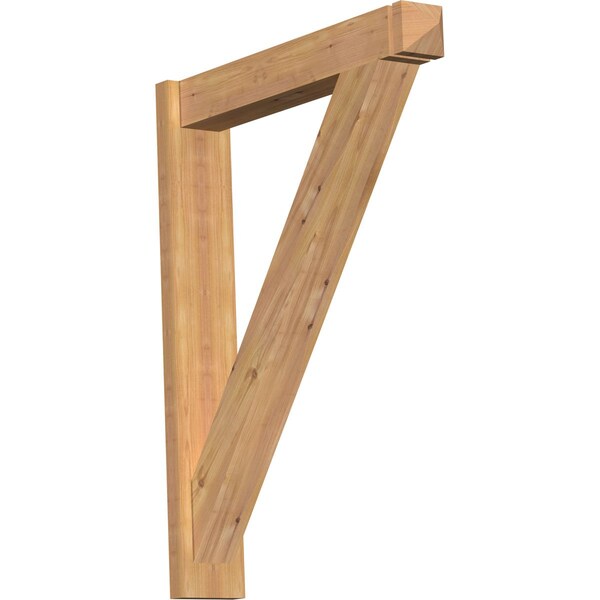 Ekena Millwork Traditional Arts & Crafts Smooth Outlooker, Western Red Cedar, 5 1/2"W x 30"D x 38"H OUT06X30X38TRA03SWR - main